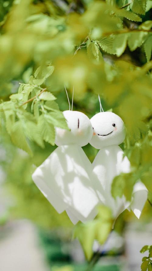 小清新可爱的晴天娃娃