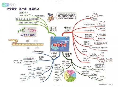 提分利器小学各科思维导图帮助孩子理清知识脉络