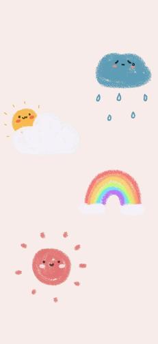 一组元气满满的壁纸送你们!