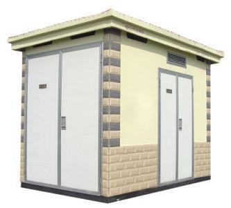 电力变压器,低压开关设备三部分组合在一起而构成的户外,油变配电成套