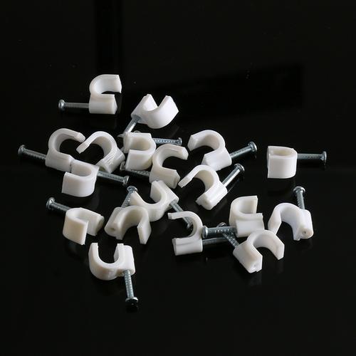 [哆啦家居专营店] 固定线卡扣墙理线器 网线电线固定卡钉圆形 长虹