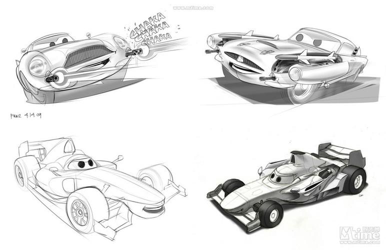 从勇敢传说到玩具总动员 概念图回顾皮克斯经典动画电影