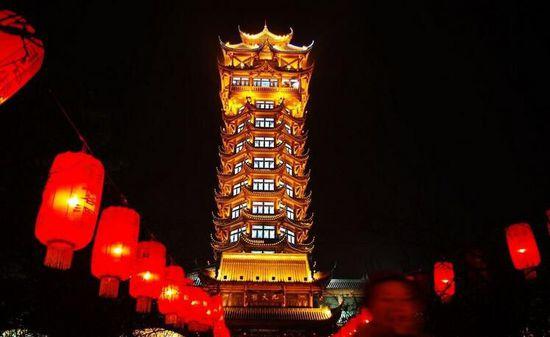 塔子山灯会今年迁到三圣乡 展区更大 票价要涨(图)