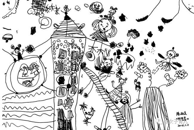 教孩子简笔画影响宝宝想象力那教孩子说话不是会影响语言天赋么