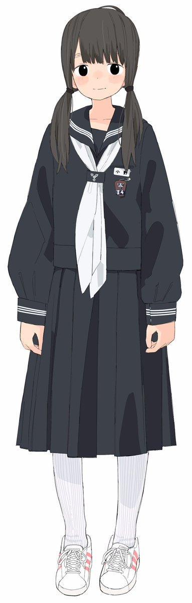 分享一些女生校服的人物绘画