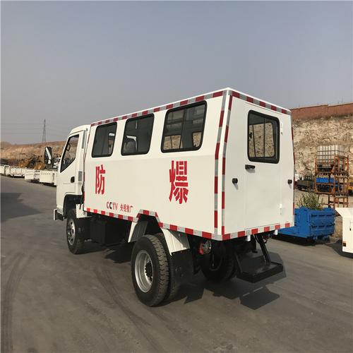 厂家销售 井下防爆运人车 斜巷井下拉人车 柴油防爆无轨胶轮车 图