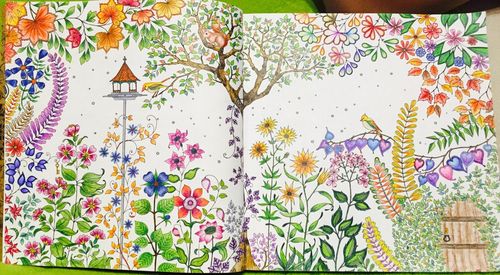 【自己画的】《秘密花园》02,完成时间:2015.7.