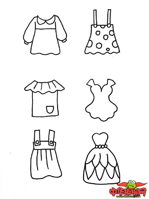幼儿简笔画图片带颜色,幼儿衣服简笔画图片大全集