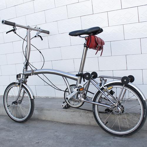 钛合金小布折叠车钛小布车m把s把自行车整车