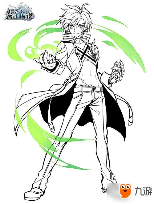 斗罗大陆简笔画人物