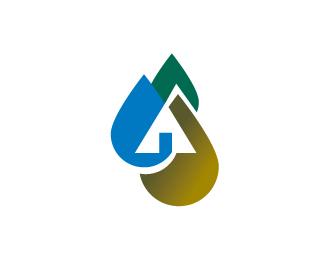 标志设计元素运用实例水滴