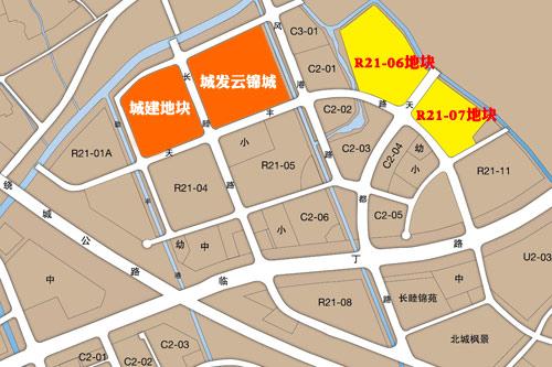 丁桥长睦两宅地区位图