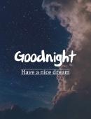 简约英文晚安好梦创意手机壁纸图片