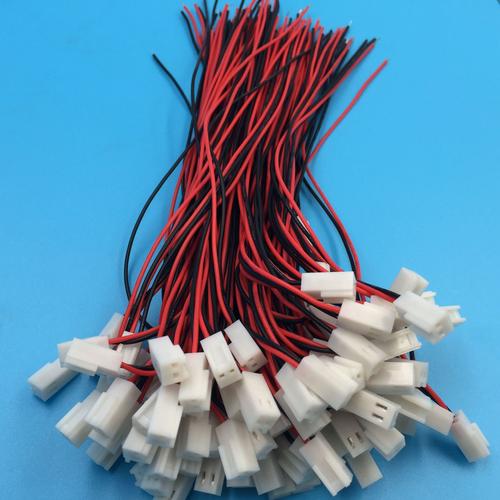 厂家直销2510 2p端子线2.54mm间距2p 1007 26awg单头线线束200mm