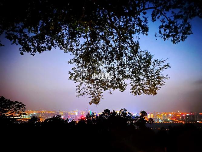 大蜀山_夜景_出行_景点
