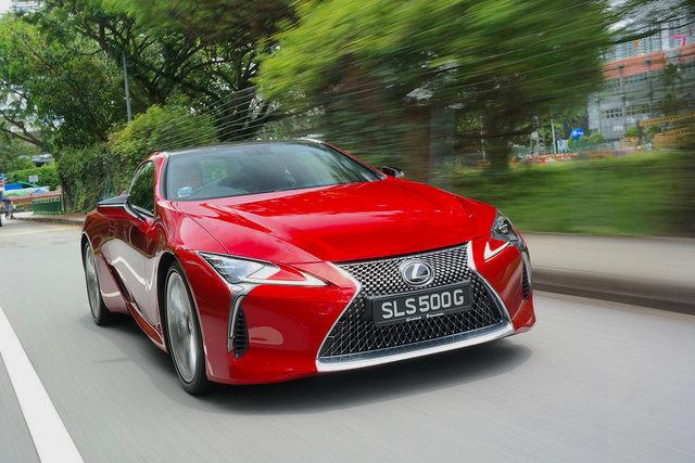 2021款雷克萨斯lc双门敞篷跑车:后排等于不用坐