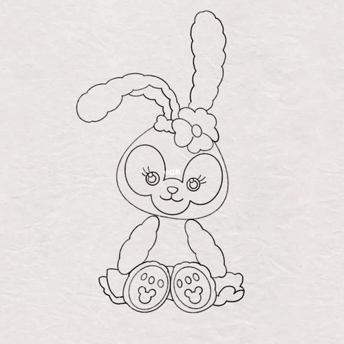 星黛露999999_星黛露_简笔画_星黛露_画个简笔画_文化_绘画