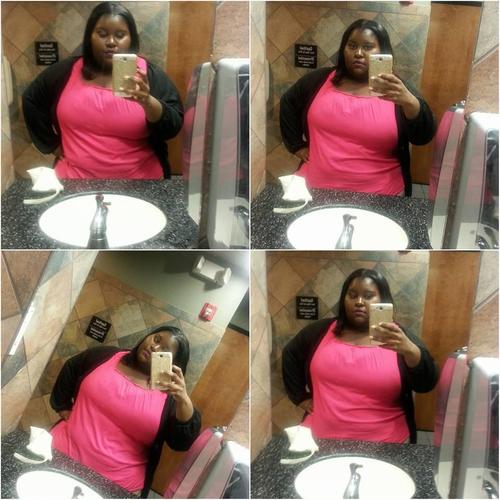 胖女孩社交网站自信晒照颠覆瘦即是美组图110