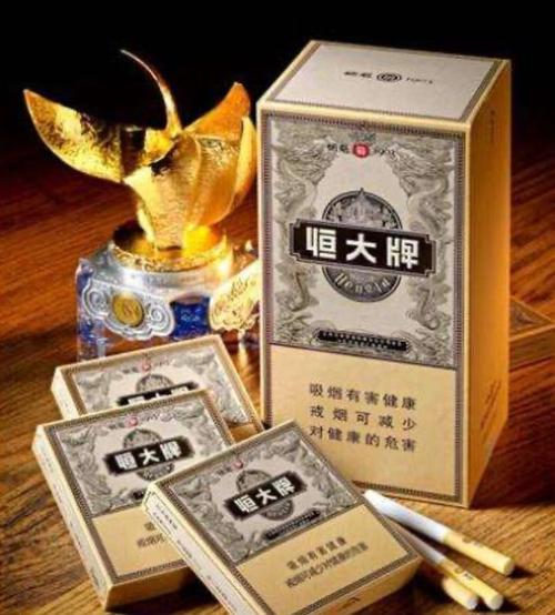 恒大(烟魁1903)香烟,外包装抢眼,烟气迷香,堪称上乘之