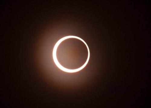 十年来"最美"日环食即将出现,非洲亚洲都能看到