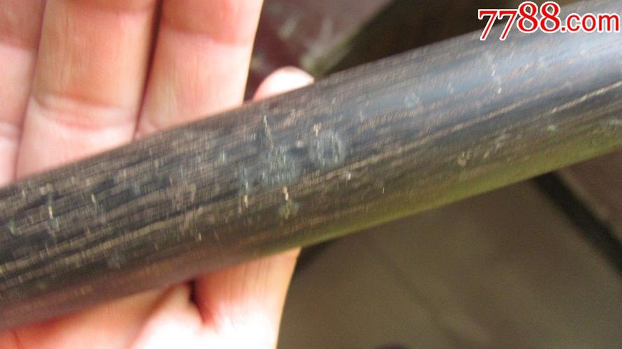 4米多的紫檀或红木带称砣老称一个_杆秤_古旧表