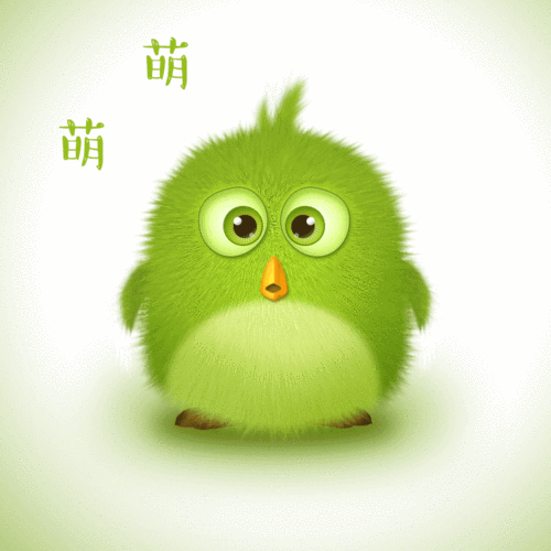 萌萌的小鸡(鸟)