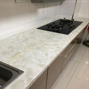 厨房防油贴纸耐高温铝箔自粘瓷砖贴墙贴防水防油烟橱柜贴纸5米