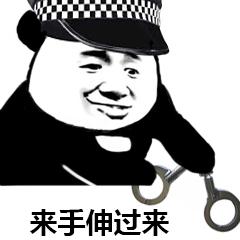 当场逮捕表情包我认罪表情包