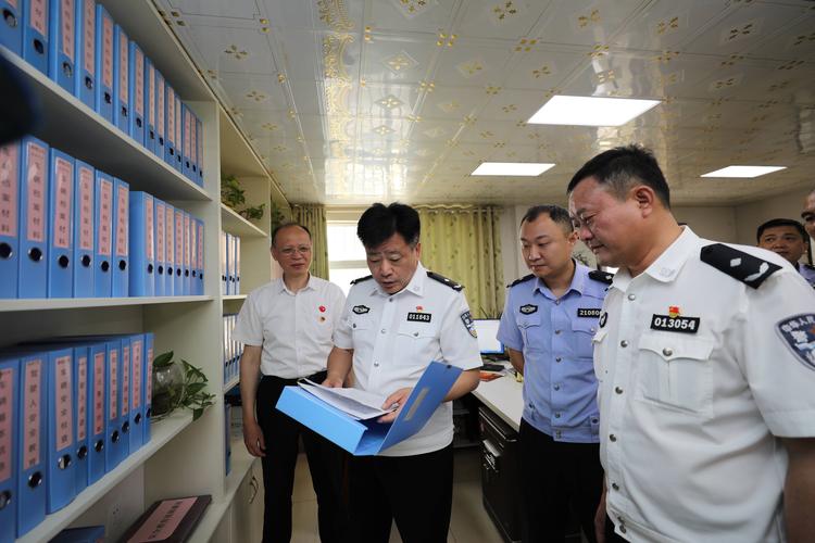 "抓规范,正秩序",江北新区公安分局党委副书记,副局长朱志强至江北