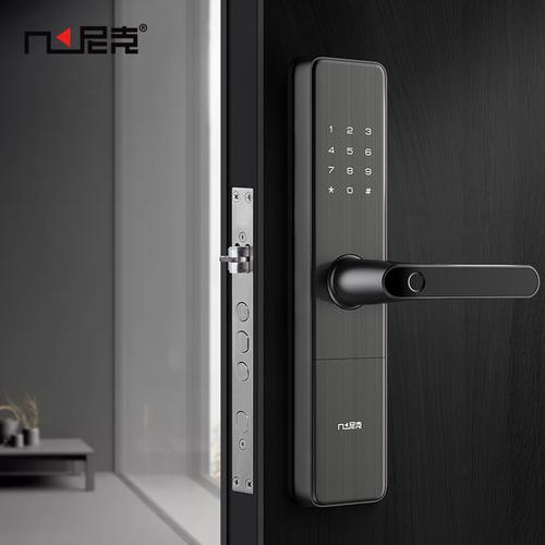 tata木门尼克智能锁指纹锁电子锁家用防盗门刷卡密码门配件锁具504