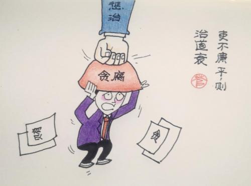 中交四公局一公司反腐倡廉警示漫画系列(三)