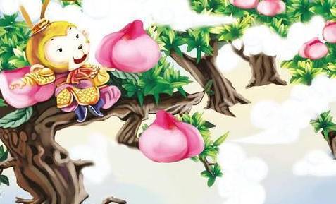 在孙悟空掌管蟠桃园期间,每天他都会摘又红又透的蟠桃来偷吃,基本上是