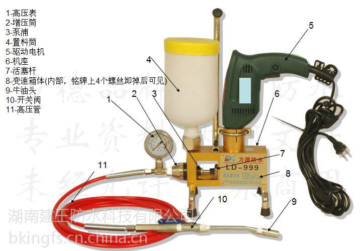 供应高压灌浆机注浆机聚氨酯堵漏剂灌浆机水性油性聚氨酯灌浆料注浆机