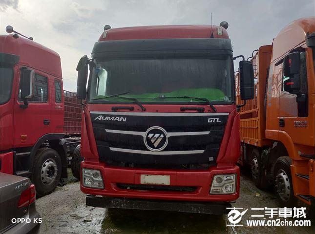 【宜春】福田 欧曼 350马力9.6米前四后八仓栅载货车 价格8.00万