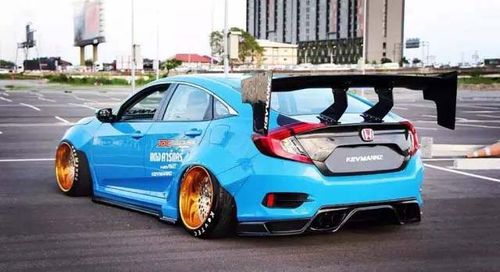 史上"最骚"新思域爆改 变身"街头霸王"