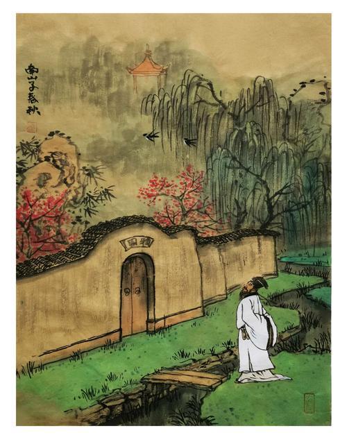 《蝶恋花.春景》苏轼/文澜珊