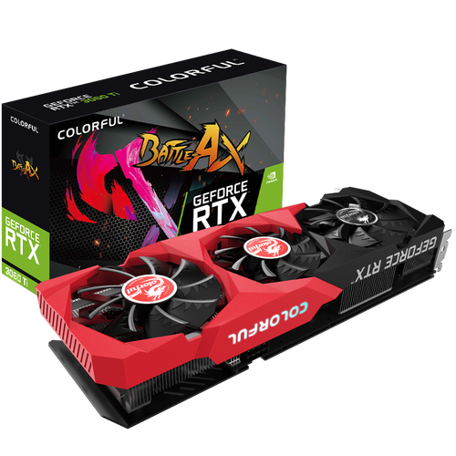 七彩虹(colorful)rtx3060/3060ti 台式机电脑独立游戏光追显卡 rtx