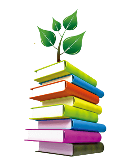 知识就是力量船在书海中航行矢量图