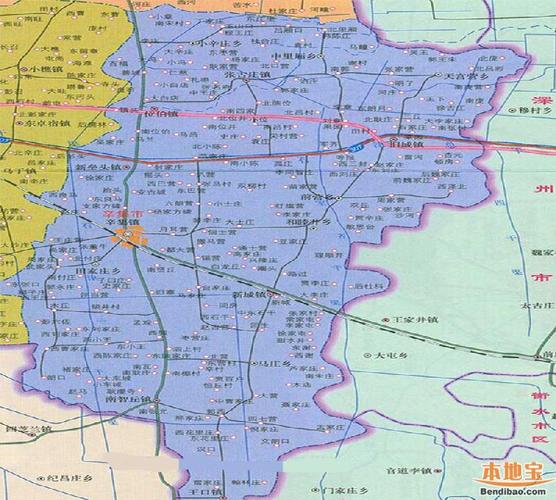 辛集市地图全图高清版