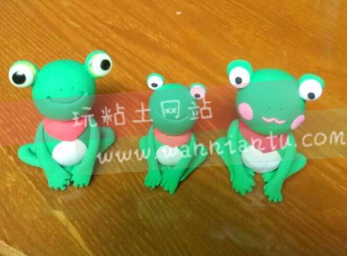 萌死人的粘土小青蛙制作教程