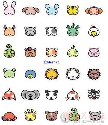 三个字的动物可爱名字大全_动物卡通画大全可爱_图片大全动物可爱