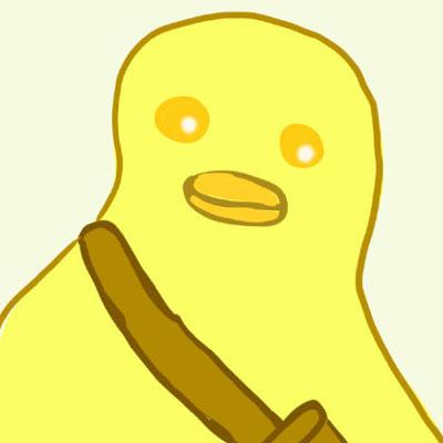 小黄鸡头像情侣呆萌