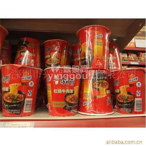 康师傅方便面桶装