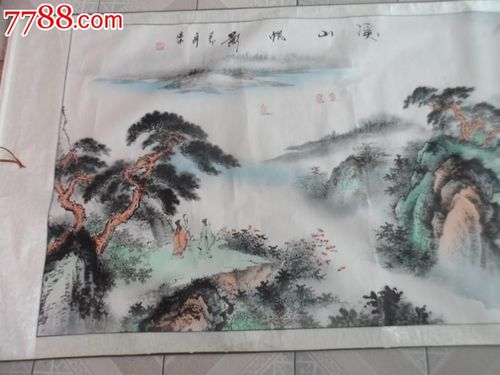 著名书画【刘继伟】书画,尺寸,194x95cm924