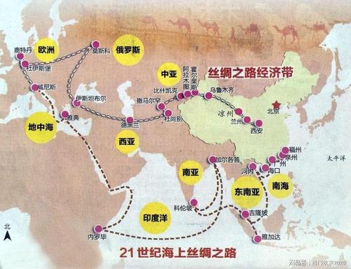 现代丝绸之路路线但随着越来越多船选择这条路线导致这里越来越拥挤