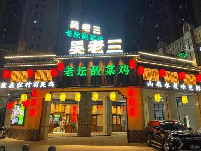 吴老三老坛酸菜鸡-"来试试新开的店,点了的金牌鸡,鸡的味道.