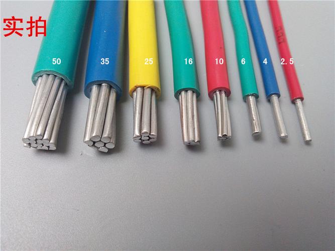 正品国标单芯铝线blv2.5/4/6/10/16/25/35平方单股铝塑线布电线