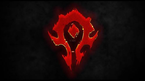 魔兽世界部落标志无缝循环