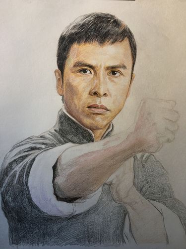 彩铅叶问