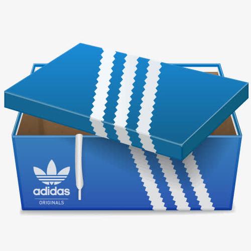 adidas跑步鞋盒子图标